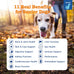 Zesty Paws Senior Dog Multivitamin Treats - Grain Free, Glucosamine for Dogs, Digestive Enzymes, Probiotics, and Skin & Coat Suppliments - Beef - Advanced - 90ct