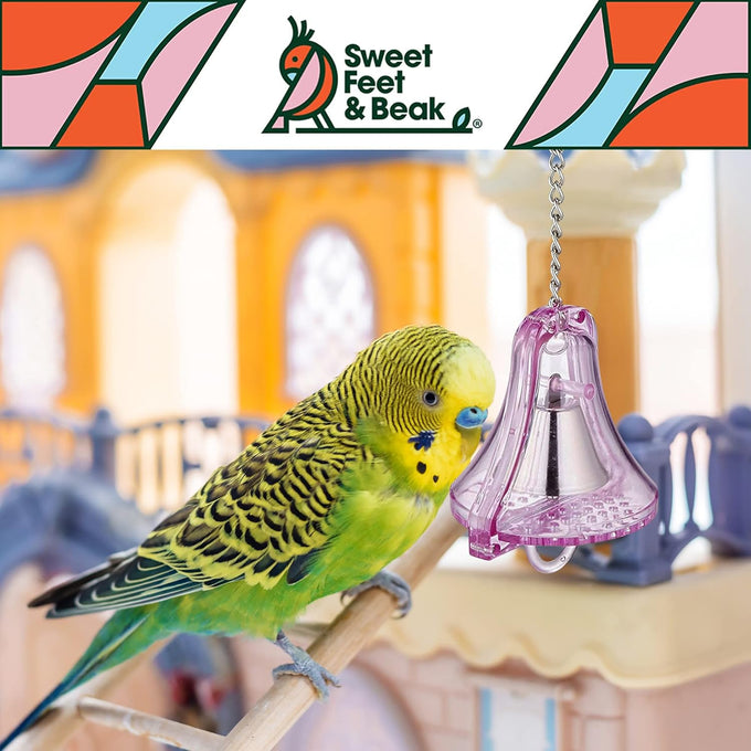 sweet-feet-and-beak-large-indestructibell-large-non-toxic-bird-cage-accessory-for-parrots-and-large-birds