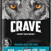 CRAVE Grain Free High Protein Adult Dry Dog Food, White Fish & Salmon, 4 lb. Bag