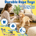 kipritii 9-pack interactive puppy dog toys for small dogs - squeaky octopus-shaped toy and chew toys