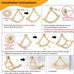 Wooden Bird Perch Toy with 4 Swinging Perches for Parakeet, Budgies, Conure, and Parrot Exercise and Enrichment