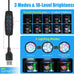 AquaNeat 1 gallon betta fish tank kit with LED light and self-cleaning water filter pump