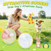 xiugoal 3 pack no stuffing interactive dog toys for small medium breeds with crinkle squeaky sounds