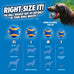 Chuckit! Ultra Squeaker Balls for Medium Dogs, Durable Rubber, Floating Water Pet Toys, Pack of 2, 2.5" Diameter