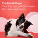 DreamBone Spirals Variety Pack Rawhide-Free Dog Chews, 32 Count, Made with Chicken, Beef, or Pork