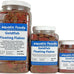 Goldfish flakes, 42% protein color enhancing spirulina flakes, aquatic pond food, koi goldfish aquarium fish, 2oz small jar