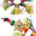 LifeIdeas 5PCS colorful bird toys for small to medium parrots, conures, cockatiels, and budgies