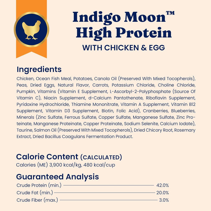 Solid Gold High Protein Grain Free Chicken Cat Dry Food with Probiotics for All Ages 12LB