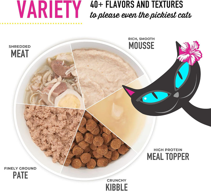 Tiki Cat Grill Wet Cat Food, Variety Pack, 2.8 oz. Cans (12 Count)