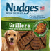 blue buffalo nudges homestyle natural dog treats, usa made, real chicken, 16 oz bag