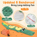 2 Pack Dog Toys for Aggressive Chewers - Interactive Dog Toys with Squeaker & No Stuffing