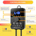 24V 12W 2100GPH mini aquarium wavemaker with controller, magnetic mounting for 50-100 gallon tank