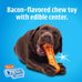 Hartz Chew n Clean Dental Duo Dog Treat Toy, Medium, 3 Pack, Color Varies, 3 Piece