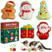 Retro shaw 8 inches refillable catnip toys, 3 pack, cat toys pillows with crinkle sound for indoor cats