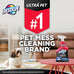Resolve Ultra Pet Carpet Cleaner Spray, 32oz, for removal of pet stains and odors, effective on carpets, upholstery, and area rugs