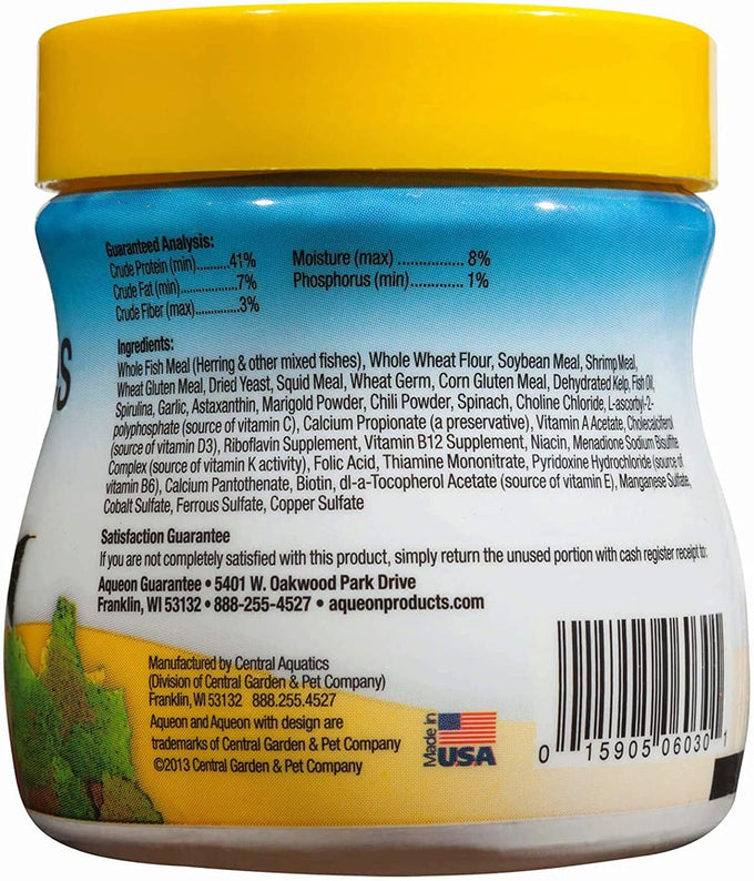 Aqueon Tropical Flakes Fish Food, 3-Pack, 0.45 Ounce Each Container, Nutrient-Rich Formula for Vibrant Freshwater Aquarium Fish