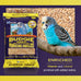 Hagen White Millet Bird Seed Premium Blend Nutritionally Balanced Vitamins Minerals Dust-Free 6 lb Bag for Budgies