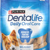 Purina DentaLife daily oral care dog dental chews for small and medium breed dogs, 60-count