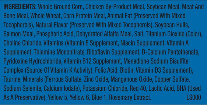 9Lives Indoor 20 lb Complete Dry Chicken & Salmon Cat Food - Lean Protein, Fiber, Vitamins, Minerals