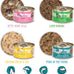 Weruva Cats in The Kitchen, Kitchen Cuties Variety Pack, Wet Cat Food, 3.2oz Can (Pack of 12)