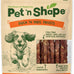 Pet 'n Shape duck wrapped rawhide dog treats - naturally delicious, healthy snack, no artificial additives, 1 pound small size