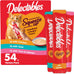 delectables squeeze up variety pack, creamy squeezable puree, grain free, no added fillers or by-products, 104 tubes