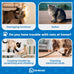 flexible cat scratcher bundle with built-in ball track - corrugated cardboard, magnetic design, foldable space saving for indoor cats
