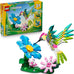 LEGO Creator 3 in 1 Wild Animals: Colorful Hummingbird Building Toy for Kids Ages 8+, Build 3 Animals - 31384