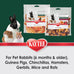 Kaytee natural pet snack for guinea pigs, rabbits, hamsters, and small animals, apple & carrot, 2.5 ounces