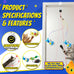 Interactive 2-in-1 Laser Pointer Cat Toy with Flying Bird and Smart Moving Wand