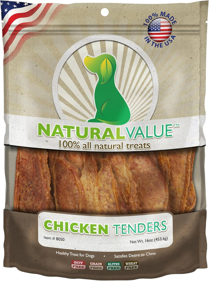 Loving Pets Natural Value Duck Sausages - Soft Jerky Dog Treats for Large & Small Breeds - Healthy Gluten, Wheat, Soy & Grain Free Pet Treats