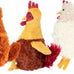 Best Pet Supplies Crinkle Chicken Octopus Dog Chew Toy, Brown, Large, Suitable for Small, Medium & Large Dogs and Fetch Lovers