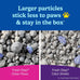 fresh step advanced clean paws low-tracking clumping litter with febreze freshness, 37 lbs, 2 x 18.5 lb, multi cat formula