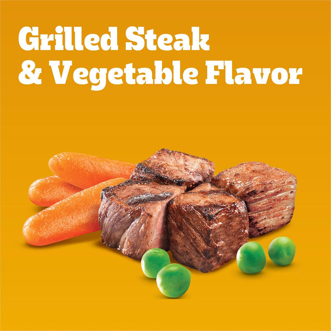 Pedigree Puppy Dry Food, Grilled Steak & Vegetable, 3.5 lb