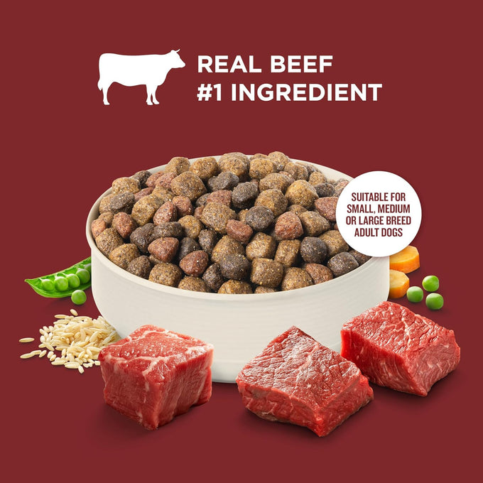 Nutrish Rachael Ray Real Beef Dry Dog Food, 40 lb Bag