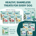 Shameless Pets Blueberry & Mint Dental Chews for Dogs, 32-piece Grain-Free Dental Sticks with Fresh Breath Benefits