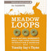 Supreme Petfoods Selective Naturals Meadow Loops high-fiber Timothy Hay Rabbit Food 2.8oz pack of four