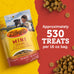Zuke's Mini Naturals Dog Training Treats with Real Chicken, 2-Calorie Soft Dog Bites, 16 oz
