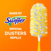 swiffer pet heavy duty multisurface dusters refills with febreze odor defense, 11 count