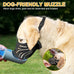 Soft, Breathable Dog Muzzle Suitable for Daily Use, Adjustable Basket Design Prevents Chewing and Biting