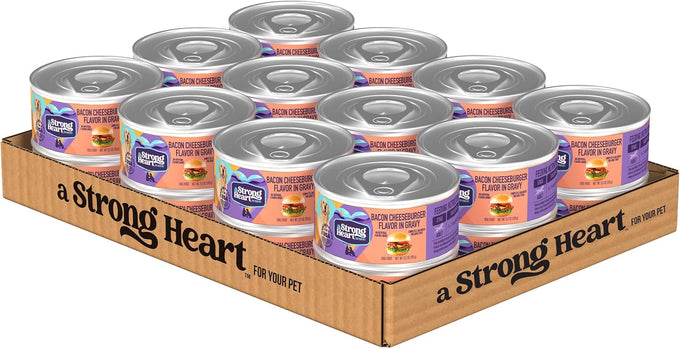 A Strong Heart Wet Puppy Food, Chicken & Beef - 5.5oz Cans (24 Pack)
