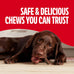 Milk-Bone Comfort Chews 40.8 oz. bag, 16 Chews with Unique Chewy Texture and Real Beef