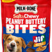 Milk-Bone Peanut Buttery Bites Soft Dog Treats with Real Peanut Butter & Bacon, 32-oz Bag, No Artificial Flavors
