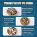 Dried River Fish Minnows - High Protein Natural Food for Turtles, Bearded Dragons, Cats & Tropical Fish (5.5oz)
