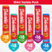 delectables squeeze up variety pack, creamy squeezable puree, grain free, no added fillers or by-products, 104 tubes