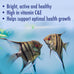 Aquarian Tropical Flakes for Community Tropical Fish 50g Complete Balanced Diet Active Fish Color Enhancement