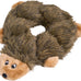 ZippyPaws Loopy No Stuffing Dog Toy for Small, Medium, & Large Dogs, Squeaky Pet Toy for Boredom, Soft Plush Puppy Products, Hedgehog Design
