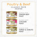Fancy Feast Grain Free Wet Cat Food Variety Pack - 30x 3 oz. Cans, No Artificial Colors or Preservatives, Adult Cat Food