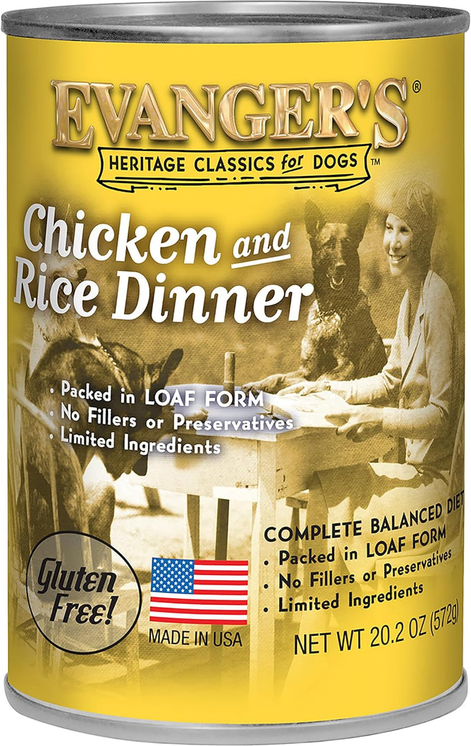 Evanger's Heritage Classic Beef with Chicken & Liver Wet Dog Food