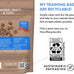 Buddy Biscuits Trainers Training Bites Soft & Chewy Dog Treats, Bacon, 10 oz Pouch